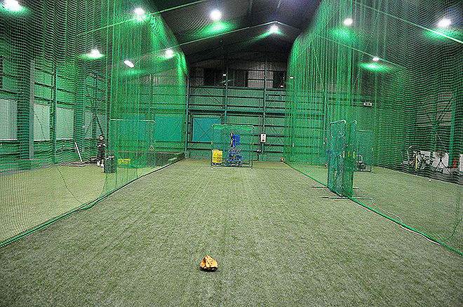 施設内　マシン設置時