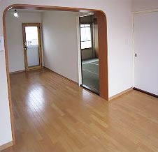 リビングとキッチンアフター